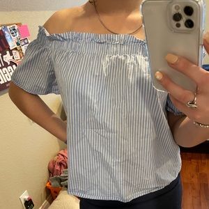 Off the shoulder blouse